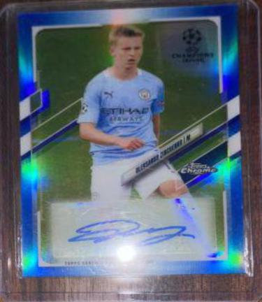 Oleksandr Zinchenko [Blue Refractor] #CA-OZ