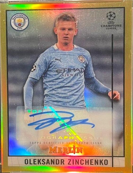 Oleksandr Zinchenko [Gold Refractor] #CA-OZ