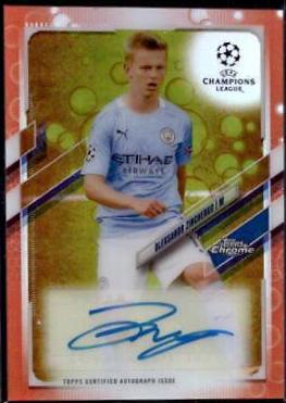 Oleksandr Zinchenko [Orange Bubbles Refractor] #CA-OZ