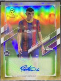 Pedri [Gold Refractor] #CA-P