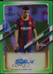 Pedri [Neon Green Refractor] #CA-P