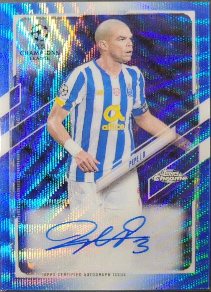 Pepe [Blue Wave Refractor] #CA-PP