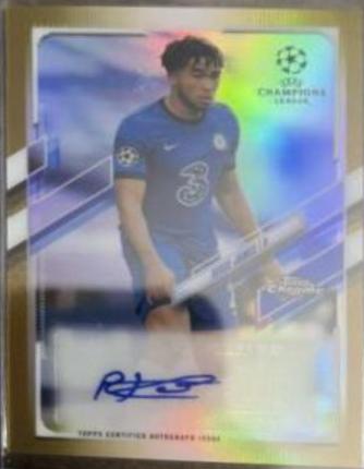 Reece James [Gold Refractor] #CA-RJ