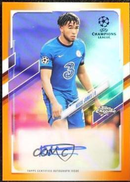 Reece James [Orange Refractor] #CA-RJ