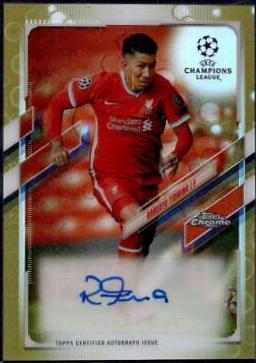 Roberto Firmino [Gold Refractor] #CA-RF