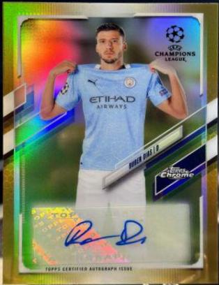 Ruben Dias [Gold Refractor] #CA-RBN