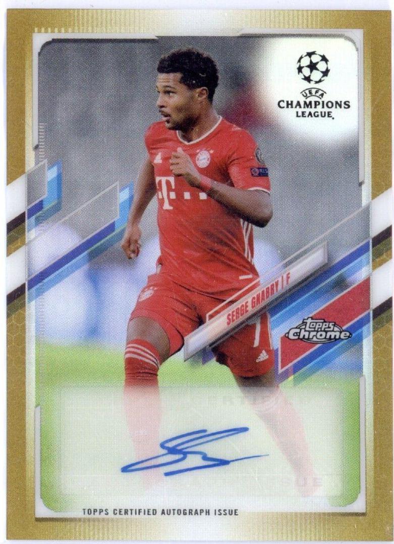 Serge Gnabry [Gold Refractor] #CA-SGN