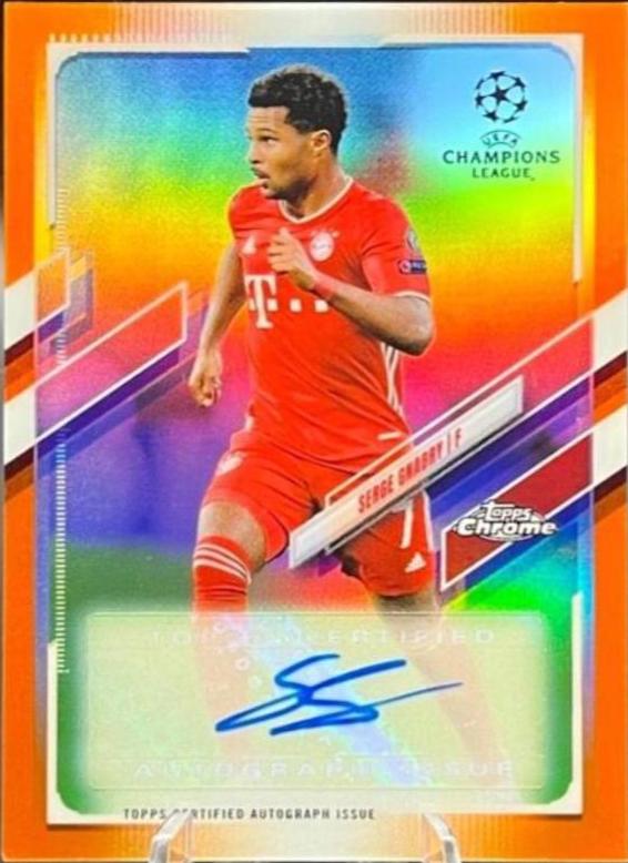 Serge Gnabry [Orange Refractor] #CA-SGN