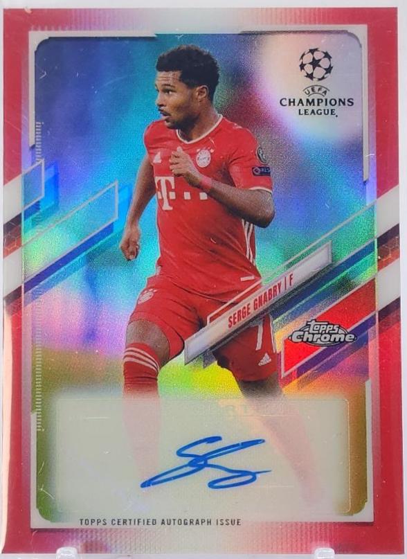 Serge Gnabry [Red Refractor] #CA-SGN