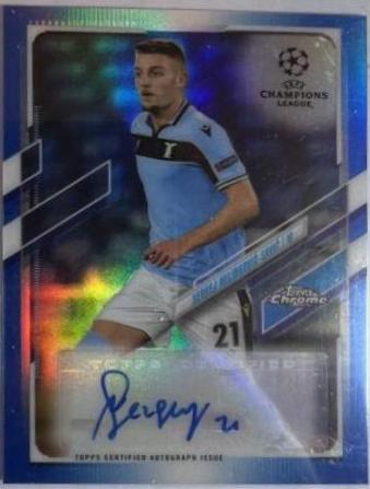 Sergej Milinkovic Savic [Blue Refractor] #CA-SMS