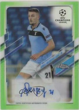Sergej Milinkovic Savic [Neon Green Refractor] #CA-SMS