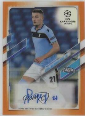 Sergej Milinkovic Savic [Orange Refractor] #CA-SMS