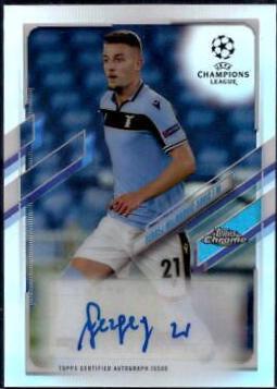 Sergej Milinkovic Savic [Red Wave Refractor] #CA-SMS