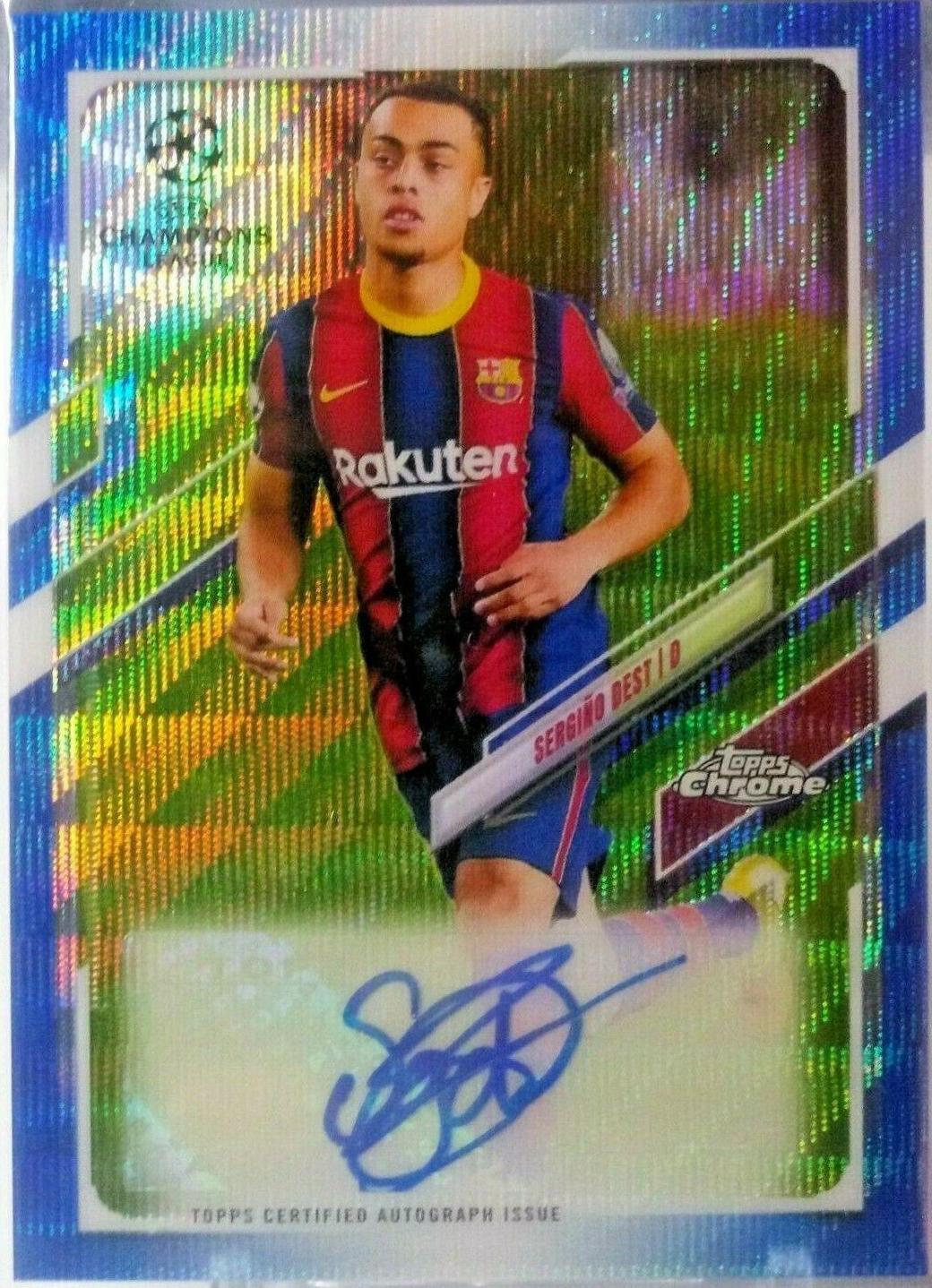 Sergino Dest [Blue Wave Refractor] #CA-SD