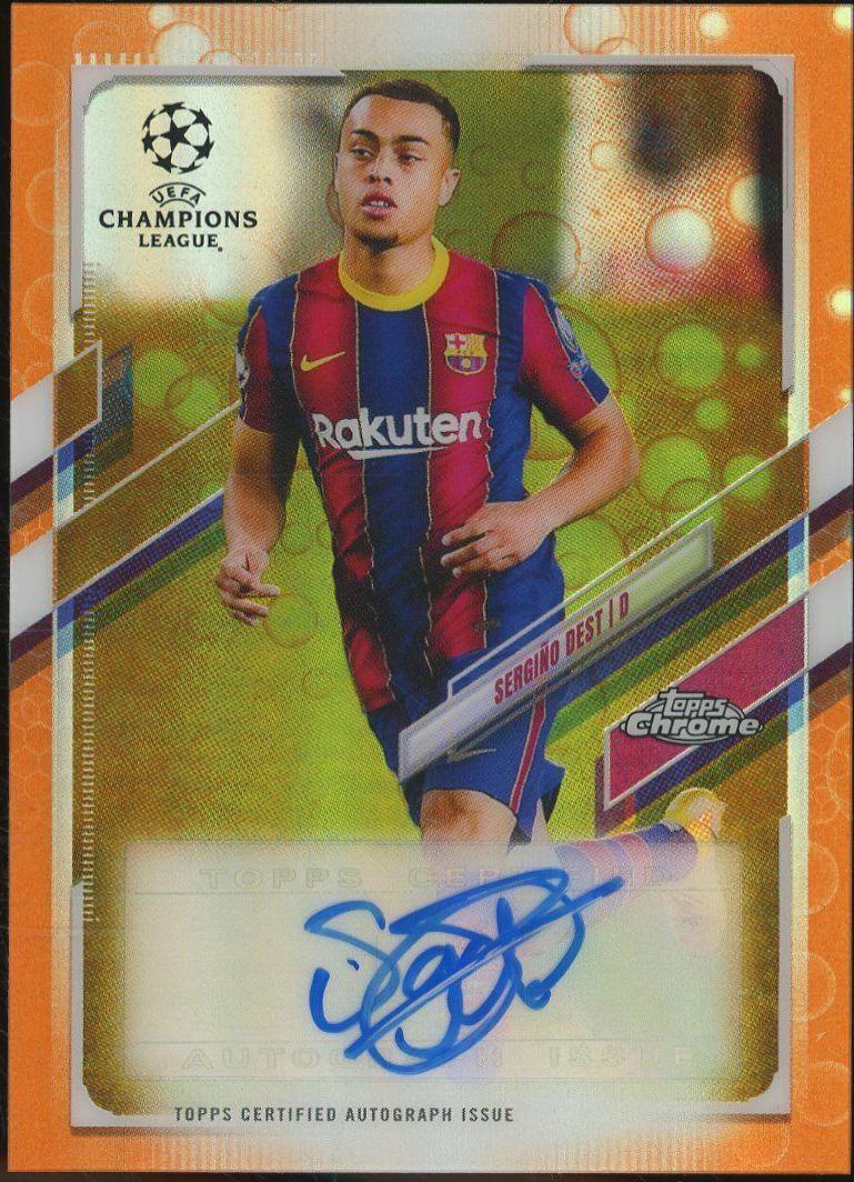Sergino Dest [Orange Bubbles Refractor] #CA-SD