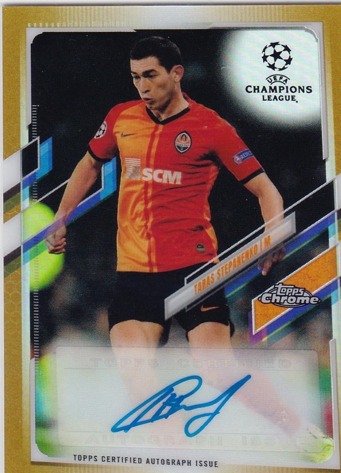 Taras Stepanenko [Gold Refractor] #CA-TS