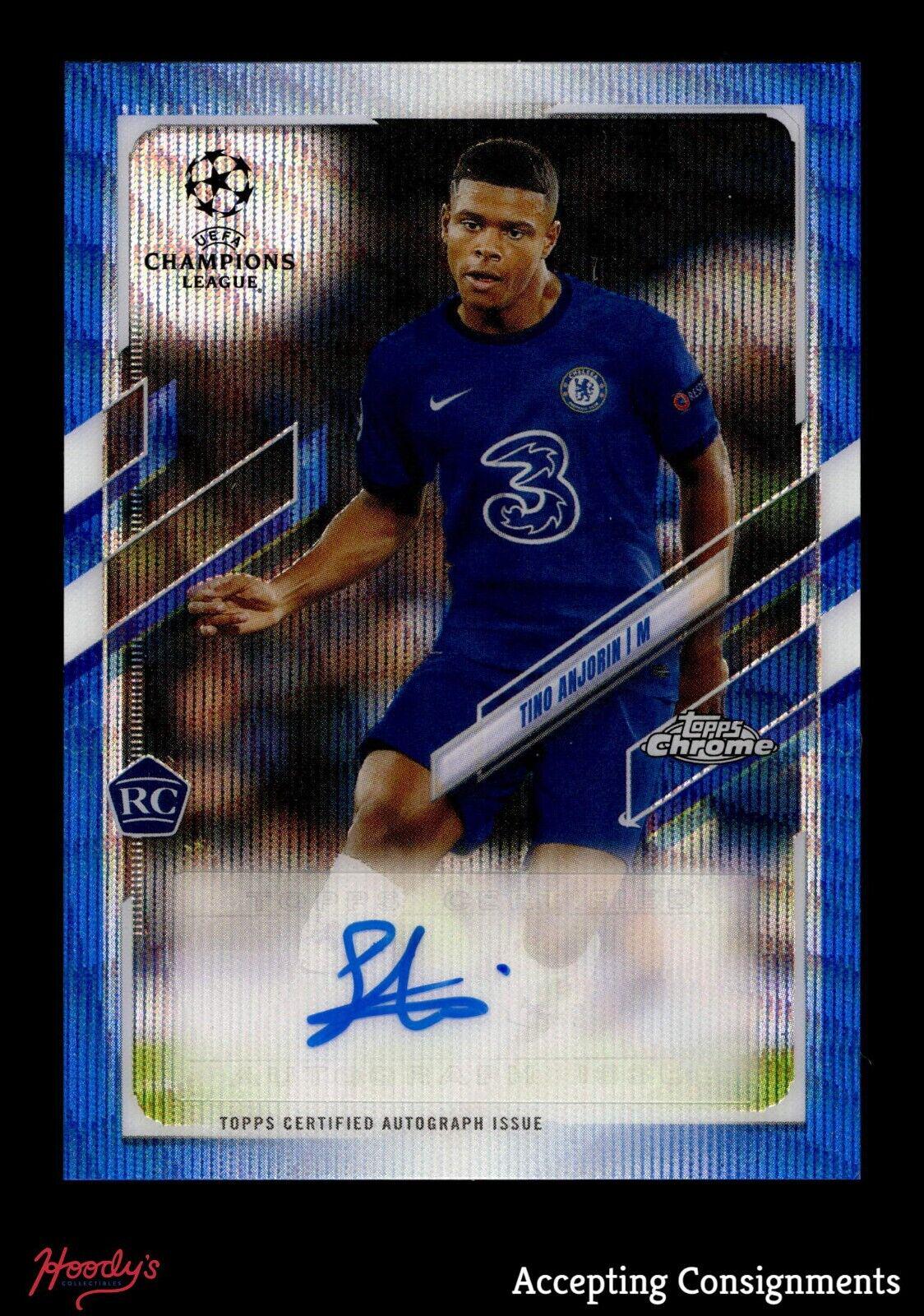 Tino Anjorin [Blue Wave Refractor] #CA-TA