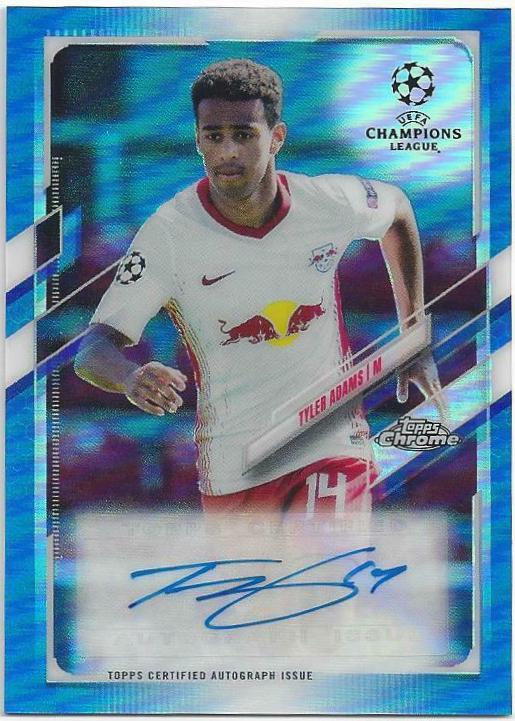 Tyler Adams [Blue Refractor] #CA-TAD