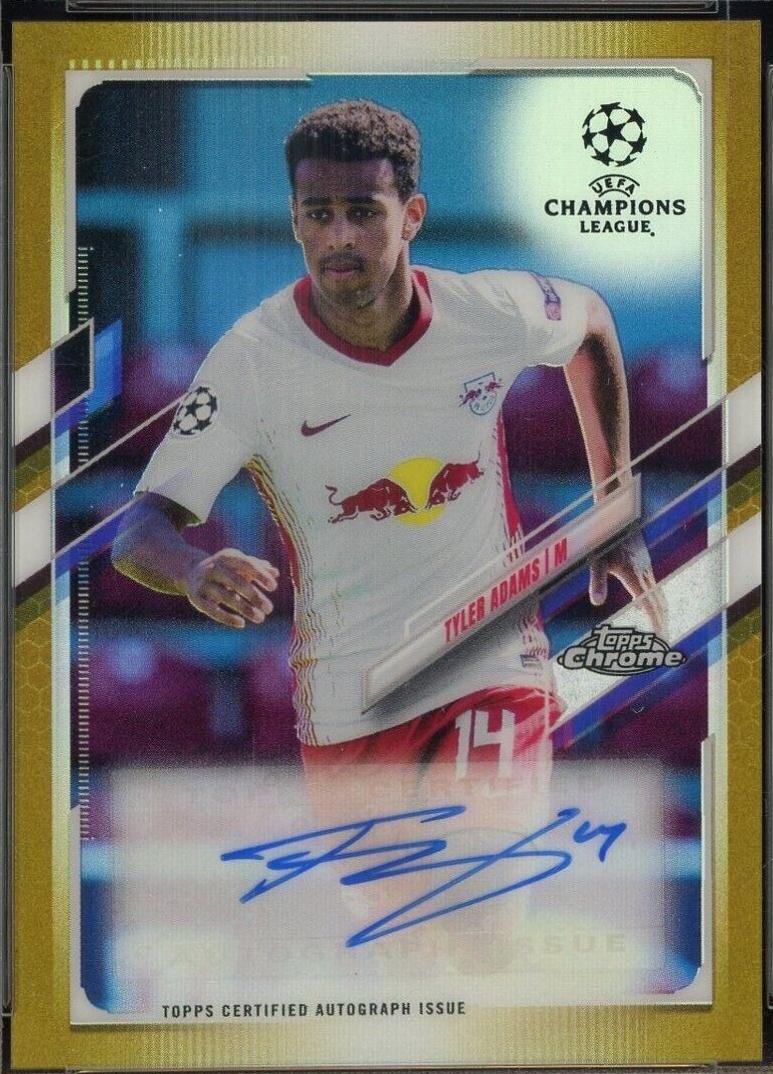 Tyler Adams [Gold Refractor] #CA-TAD