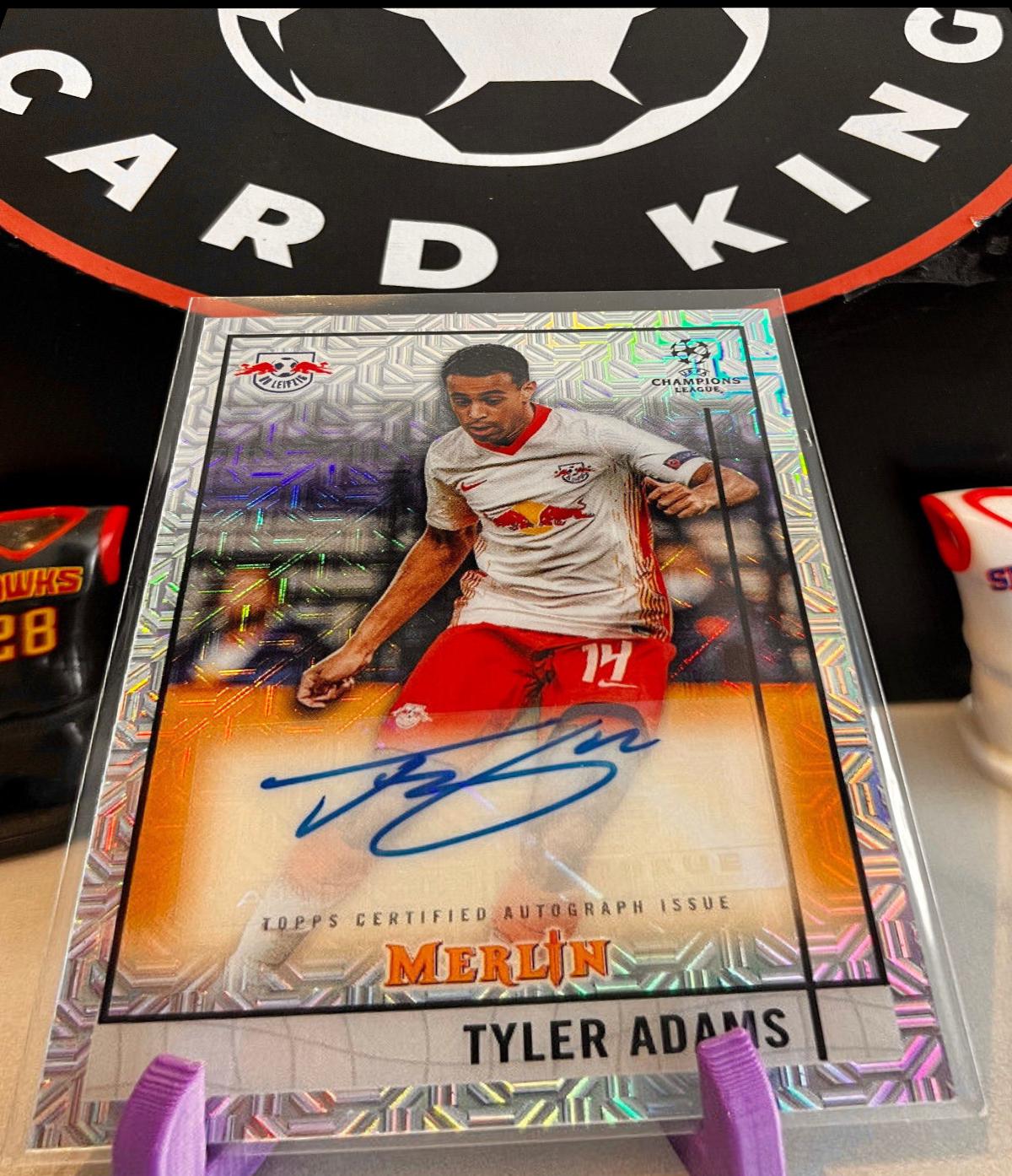 Tyler Adams [Neon Green Refractor] #CA-TAD