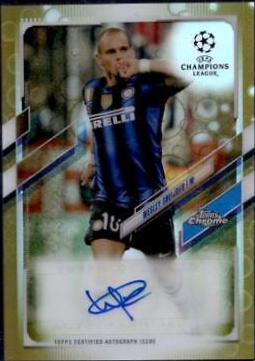 Wesley Sneijder [Gold Bubbles Refractor] #CA-WS