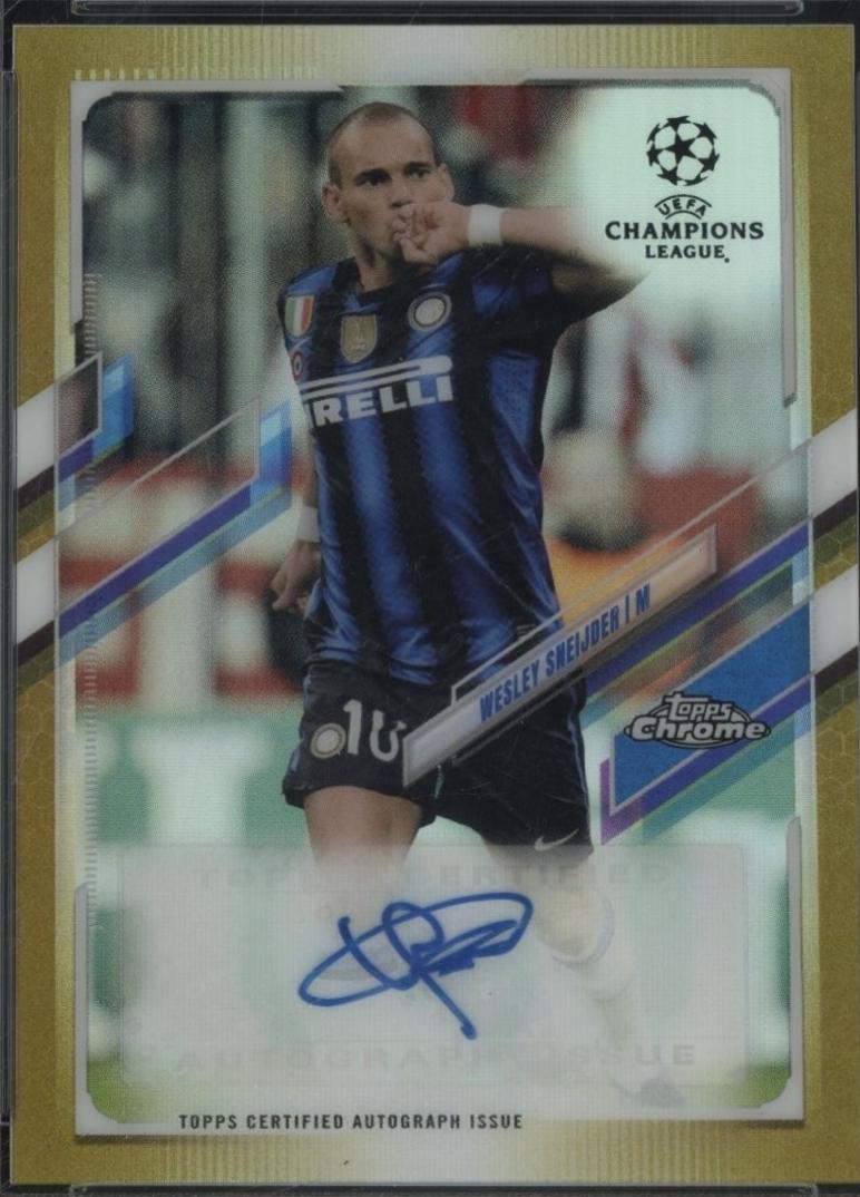 Wesley Sneijder [Gold Refractor] #CA-WS