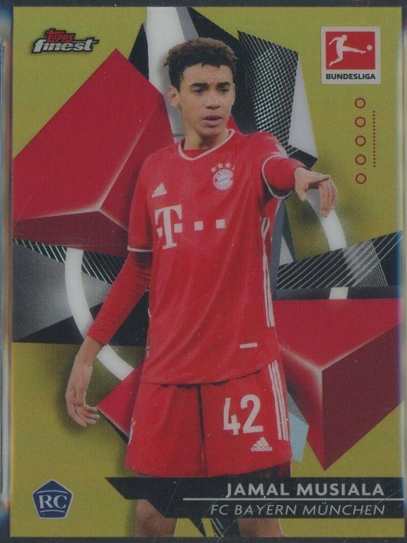 Jamal Musiala [Gold Refractor] #82