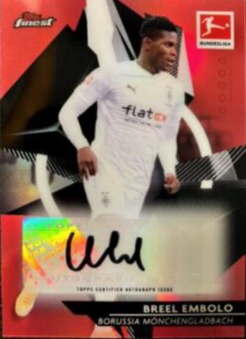 Breel Embolo [Red Refractor] #BCA-BE