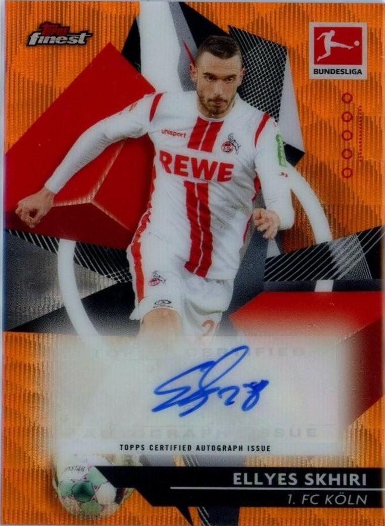 Ellyes Skhiri [Orange Wave Refractor] #BCA-ES