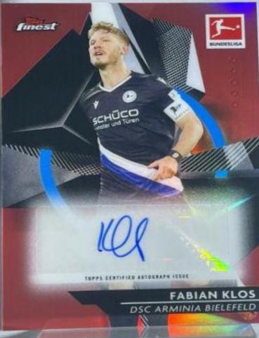 Fabian Klos [Red Refractor] #BCA-FK