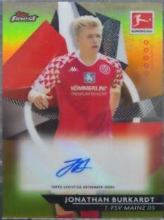 Jonathan Burkardt [Gold Refractor] #BCA-JBU