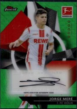 Jorge Mere [Green Wave Refractor] #BCA-JM