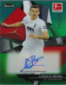 Laszlo Benes [Green Refractor] #BCA-LBE