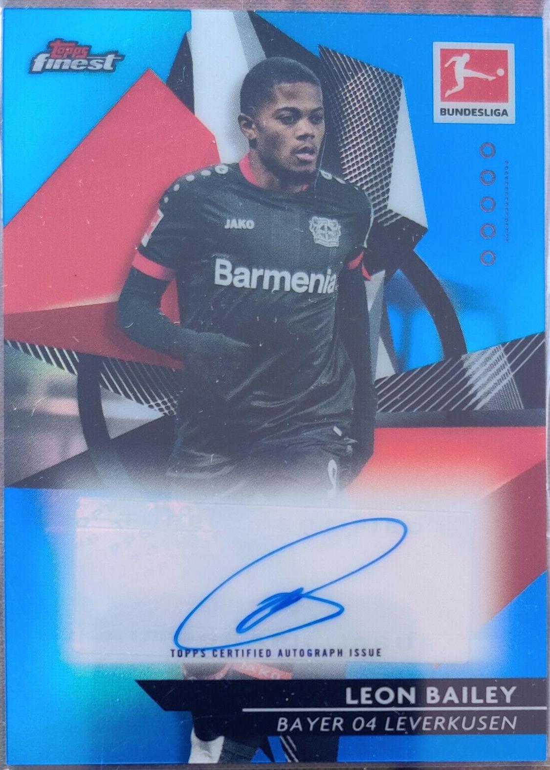 Leon Bailey [Blue Refractor] #BCA-LBA