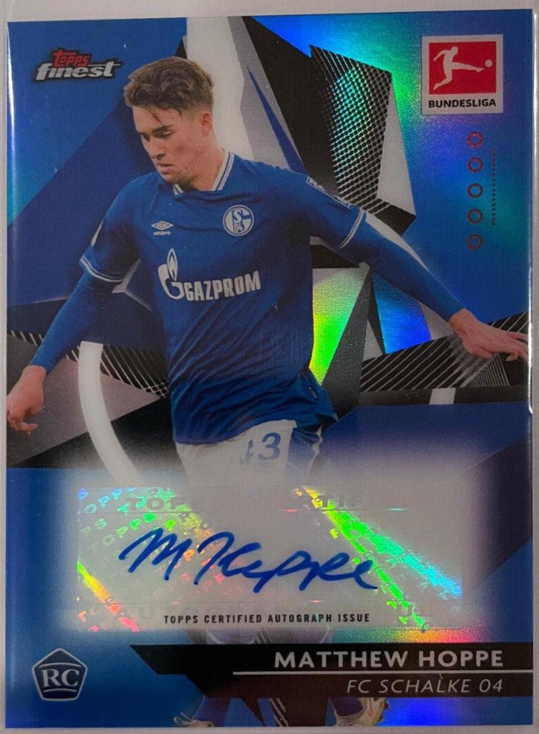 Matthew Hoppe [Blue Refractor] #BCA-MHO