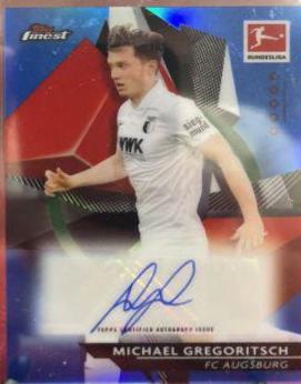 Michael Gregoritsch [Blue Refractor] #BCA-MG