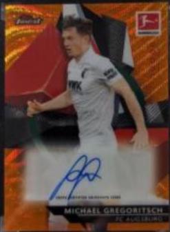 Michael Gregoritsch [Orange Wave Refractor] #BCA-MG