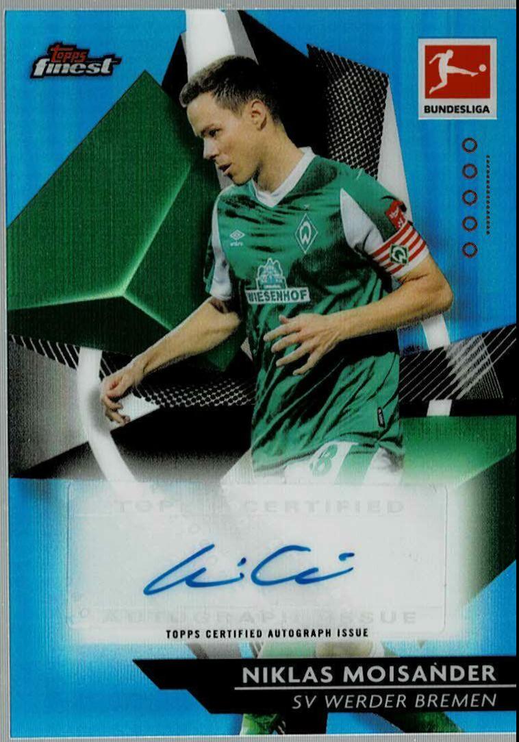 Niklas Moisander [Blue Refractor] #BCA-NM