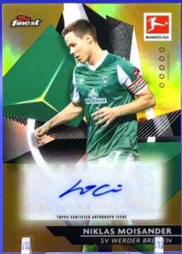 Niklas Moisander [Gold Refractor] #BCA-NM