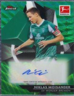Niklas Moisander [Green Wave Refractor] #BCA-NM