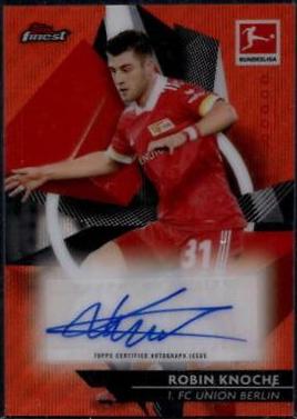 Robin Knoche [Orange Wave Refractor] #BCA-RKN