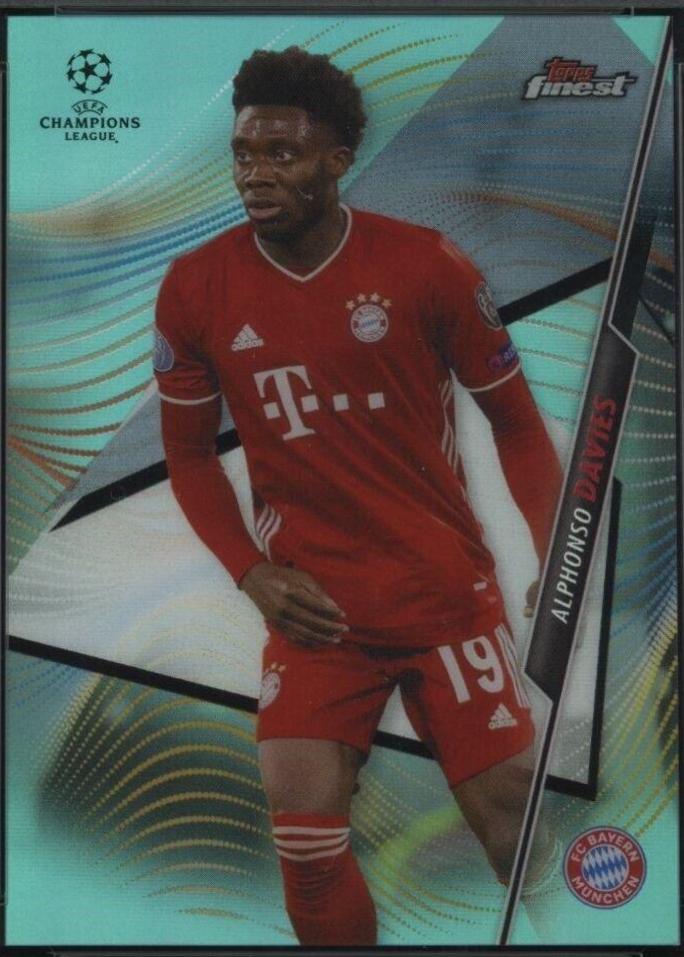 Alphonso Davies [Aqua Refractor] #69