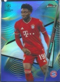 Alphonso Davies [Blue Refractor] #69