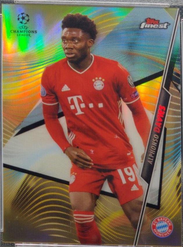 Alphonso Davies [Gold Refractor] #69