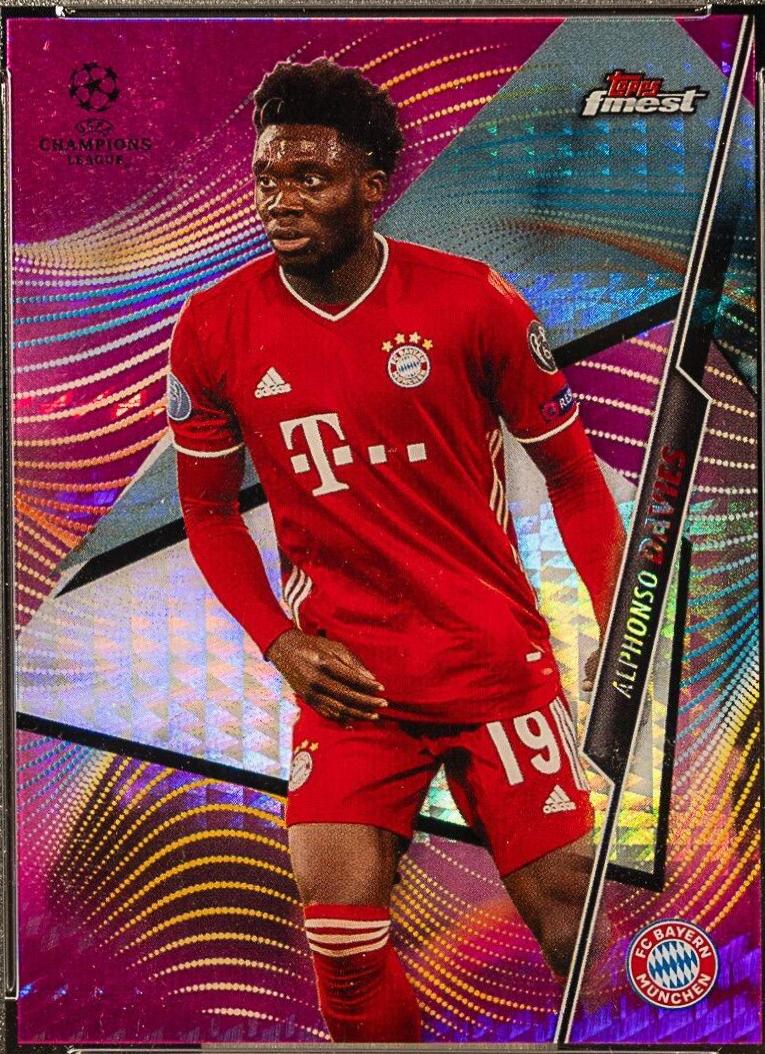 Alphonso Davies [Pink Refractor] #69