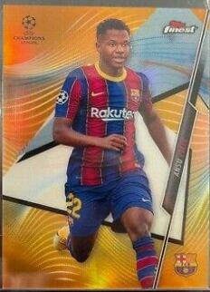 Ansu Fati [Orange Refractor] #47