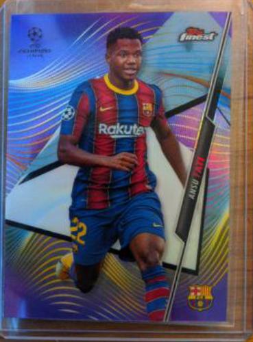 Ansu Fati [Purple Refractor] #47