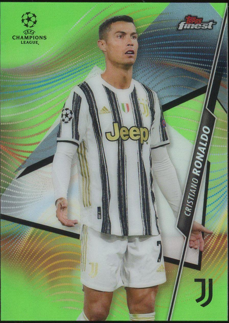 Cristiano Ronaldo [Neon Green Refractor] #1