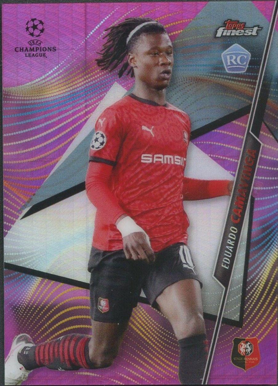 Eduardo Camavinga [Pink Refractor] #71