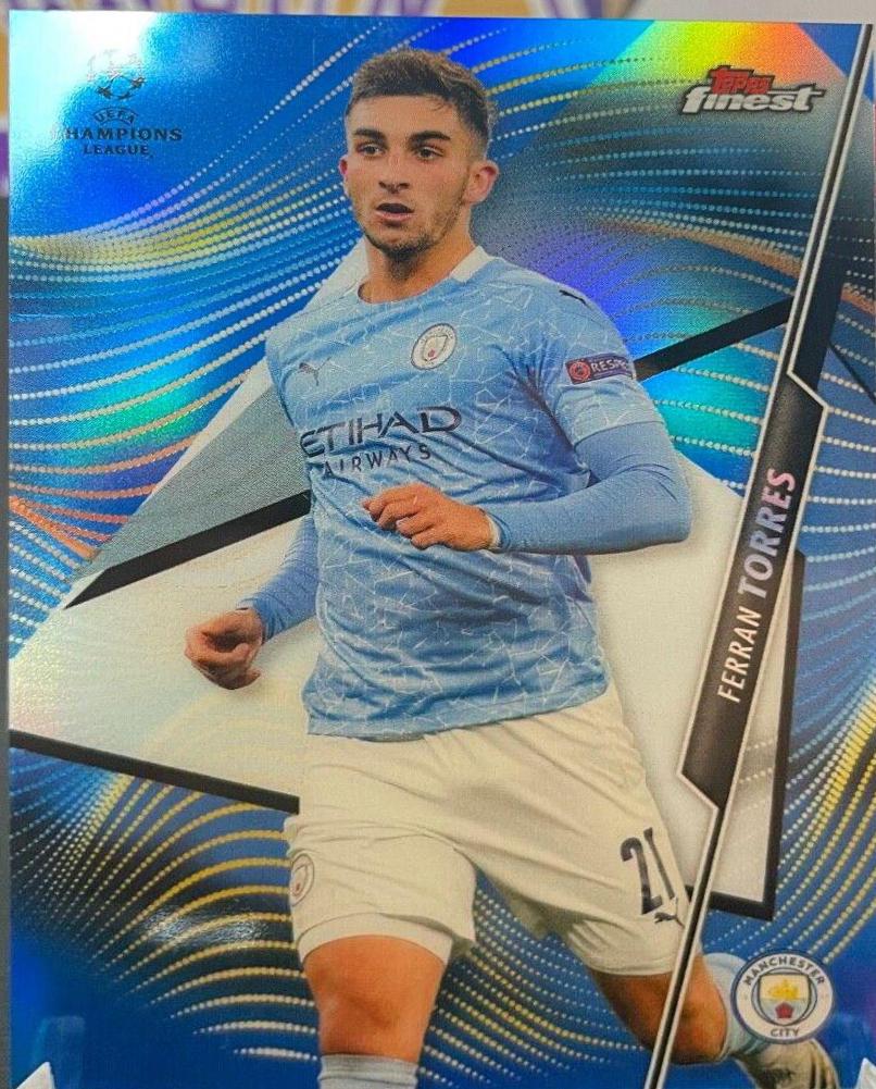 Ferran Torres [Blue Refractor] #91